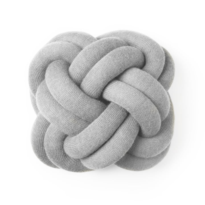 Cushion Knot Grey