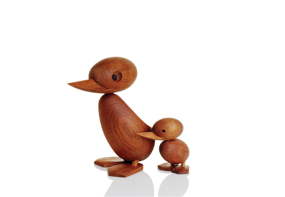Teak duck / duckling by Hans Bølling