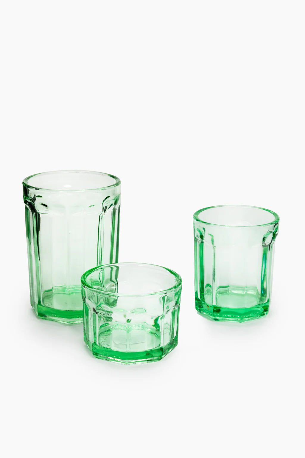Paola Navone Fish&Fish Fish Glass 40cL green