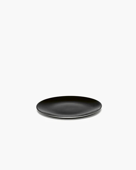 Breakfast plate black Dé