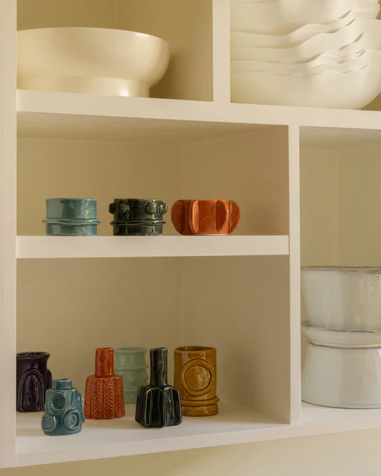 Vase – ass/6 glazed Molly