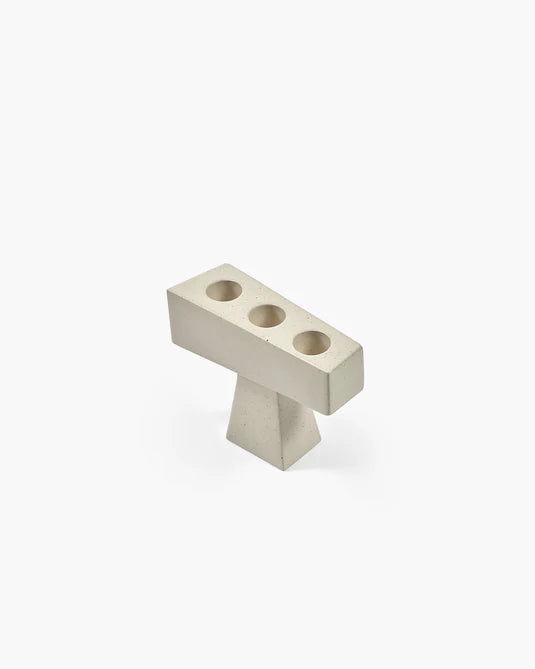 Candle holder 06 beige Molly