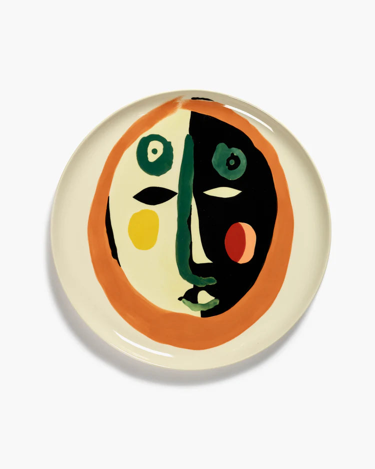 Serving Plate 35cm Face N°1 Feast