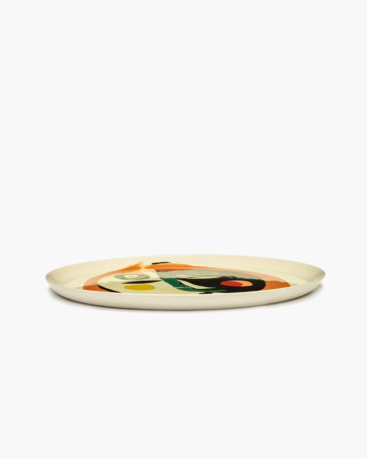 Serving Plate 35cm Face N°1 Feast