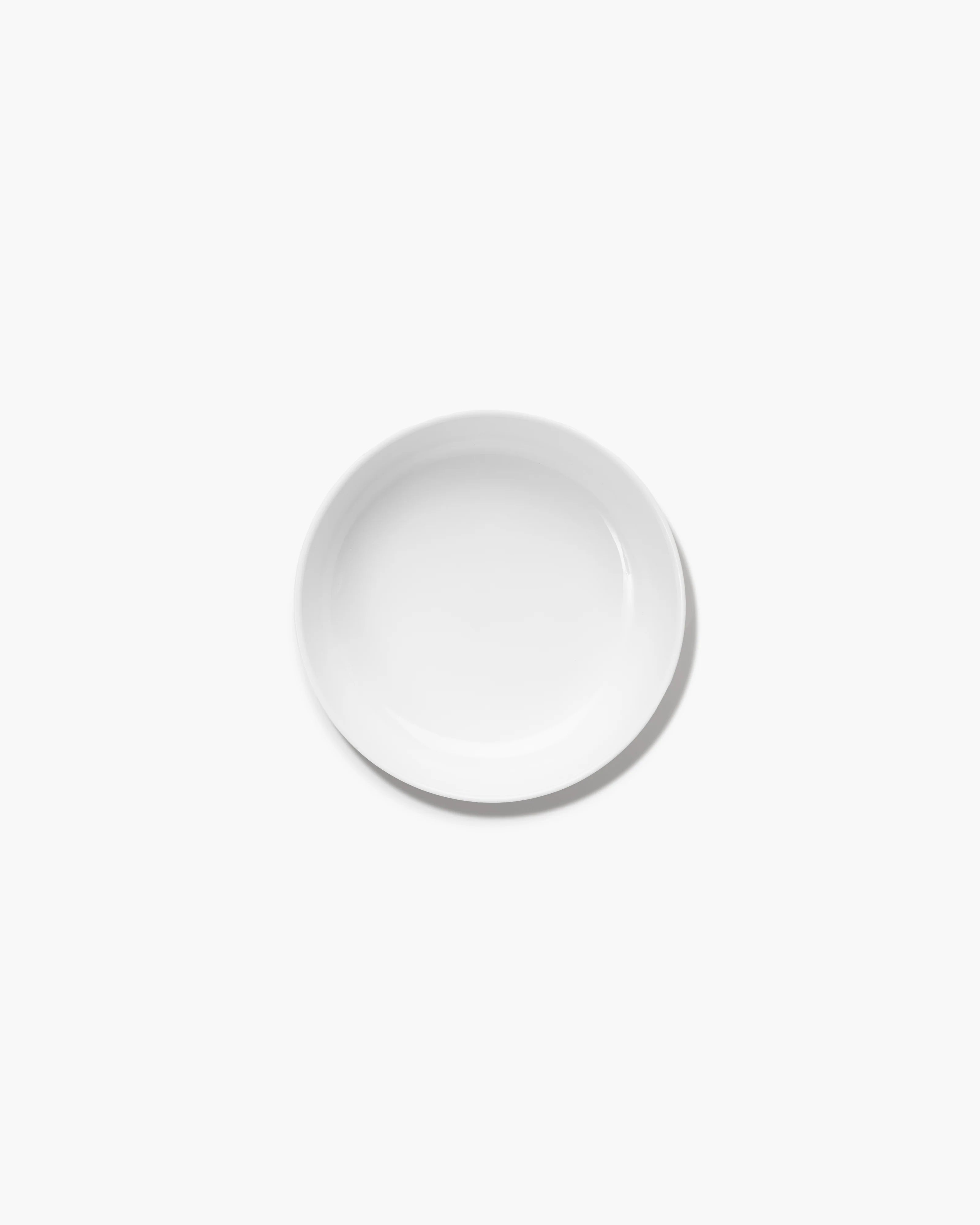 Piet Boon Base Deep plate S white glazed Base