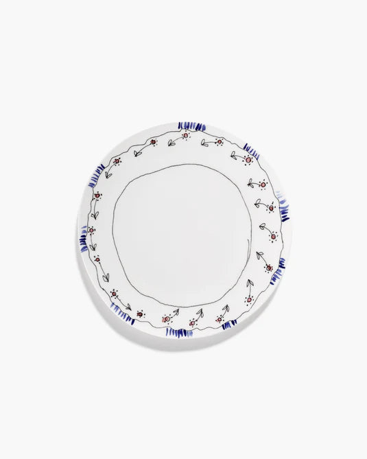 Starter plate Anemone milk Midnight Flowers