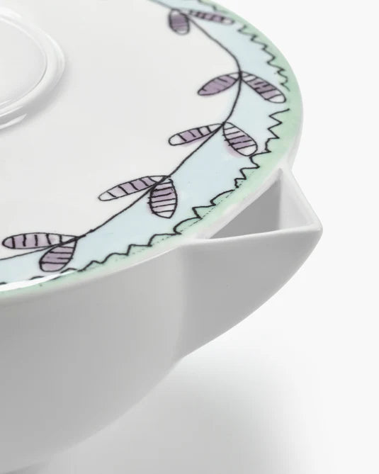 Midnight Flowers Tea pot Blossom milk