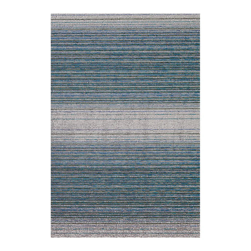 Fade Stripe Shag Mats - Lagoon