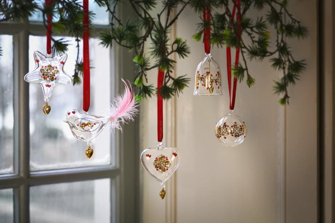 Ann-Sofi Romme Annual Christmas Bauble 2026 small clear