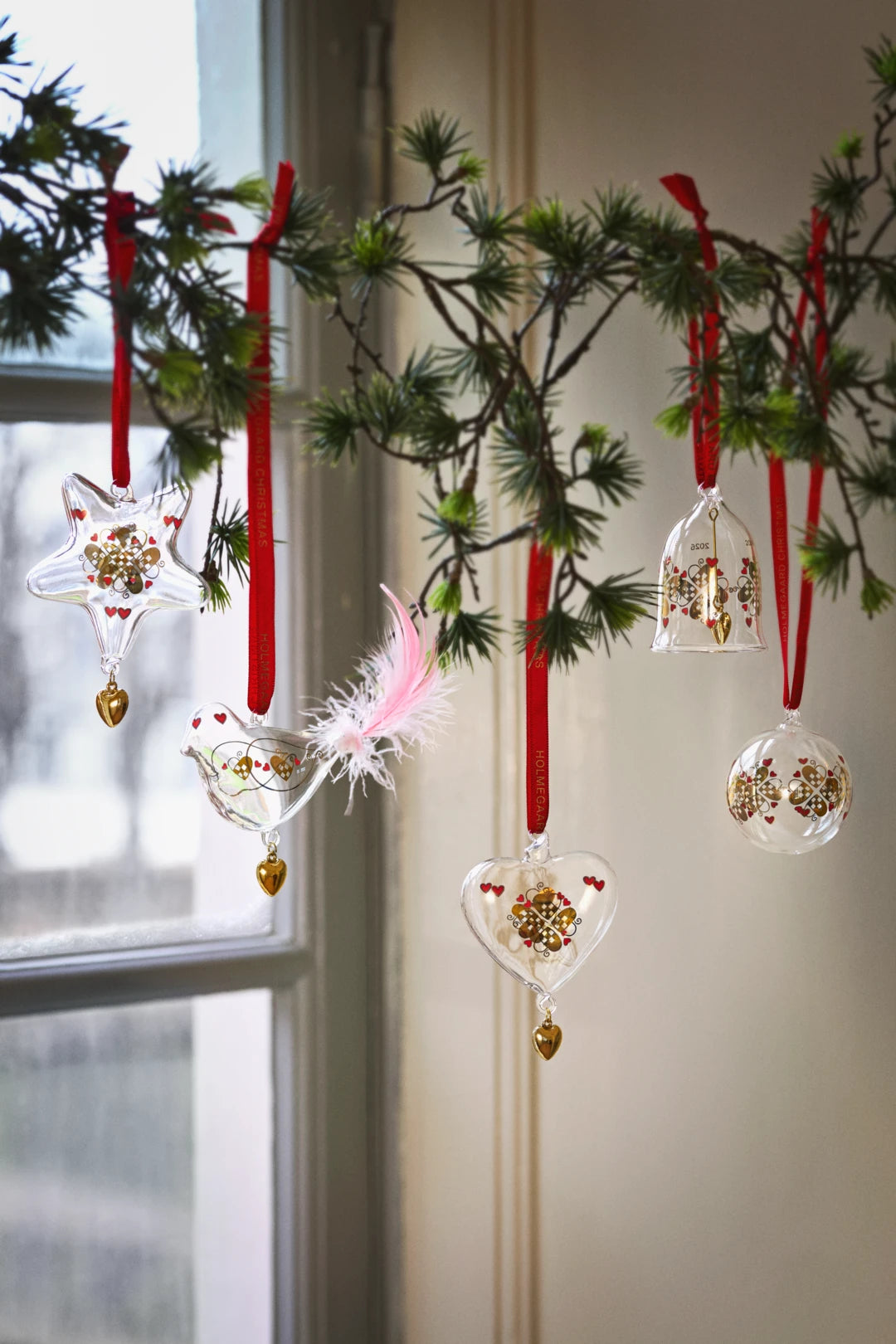 Ann-Sofi Romme Annual Christmas Bauble 2026 small clear