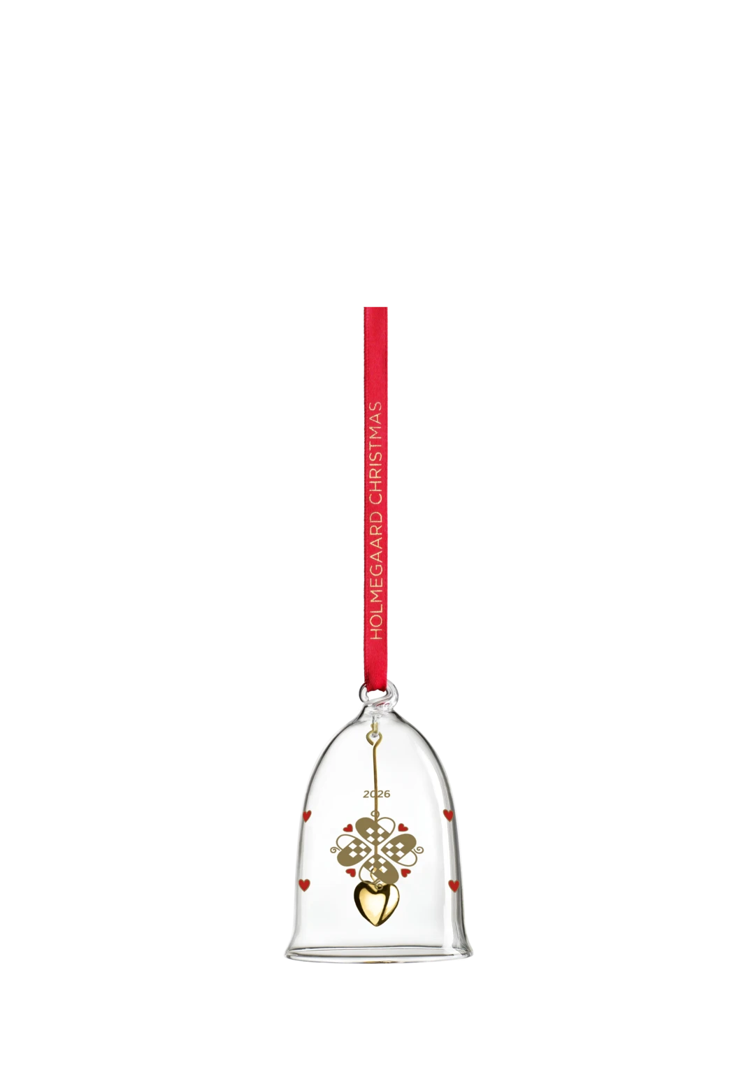Ann-Sofi Romme Annual Christmas Bell 2026 small clear