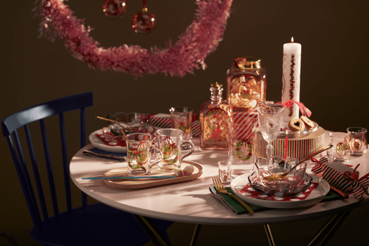 Holmegaard Christmas Advent Candle 2025 Ø5 cm/