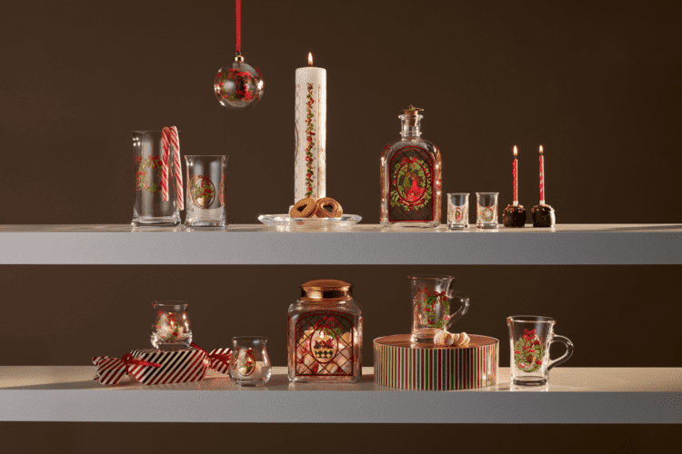 Holmegaard Christmas Advent Candle 2025 Ø5 cm/