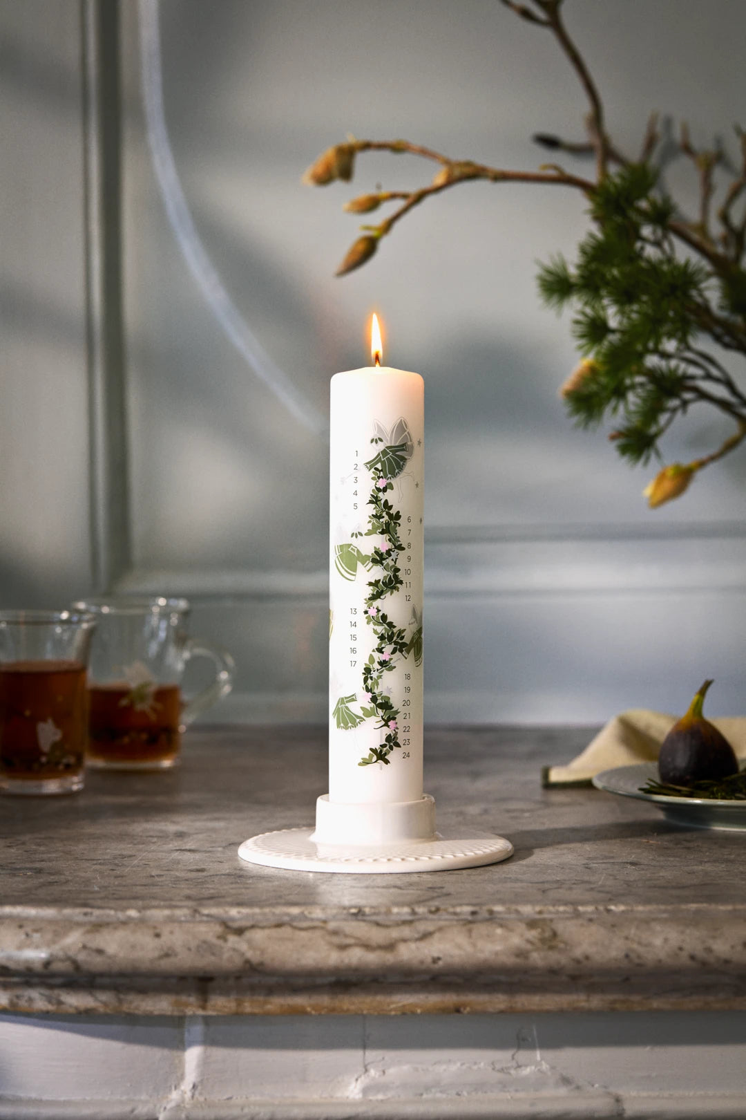 Holmegaard Christmas Advent Candle 2026 Dia. 5 cm / 2 in multi