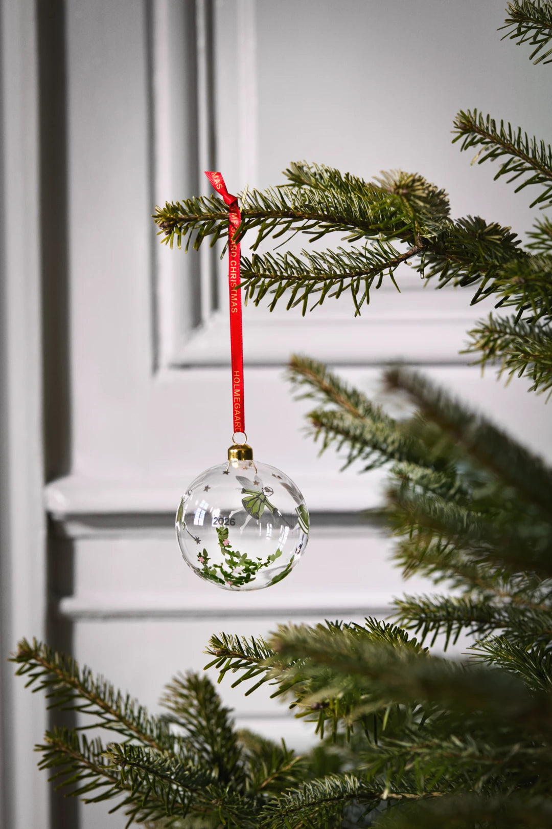 Holmegaard Annual Christmas Bauble 2026 clear