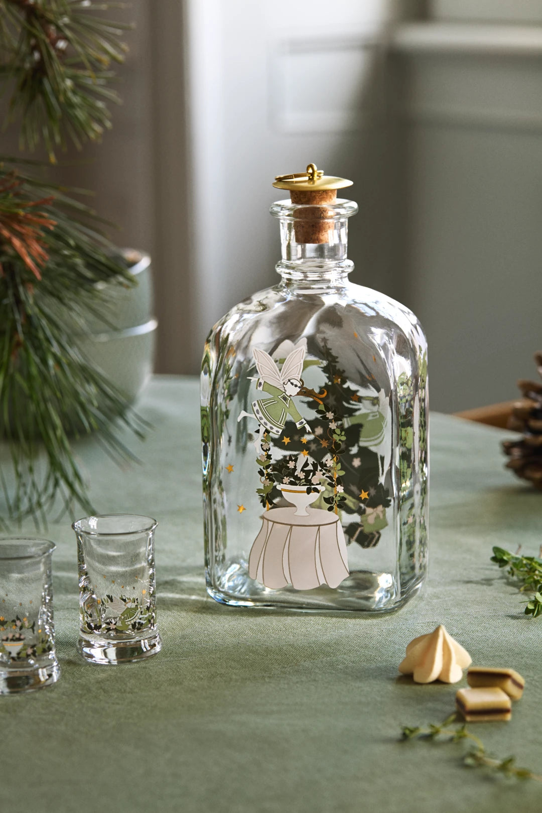 Holmegaard Christmas Bottle 2026 73 cl / 25 oz multi