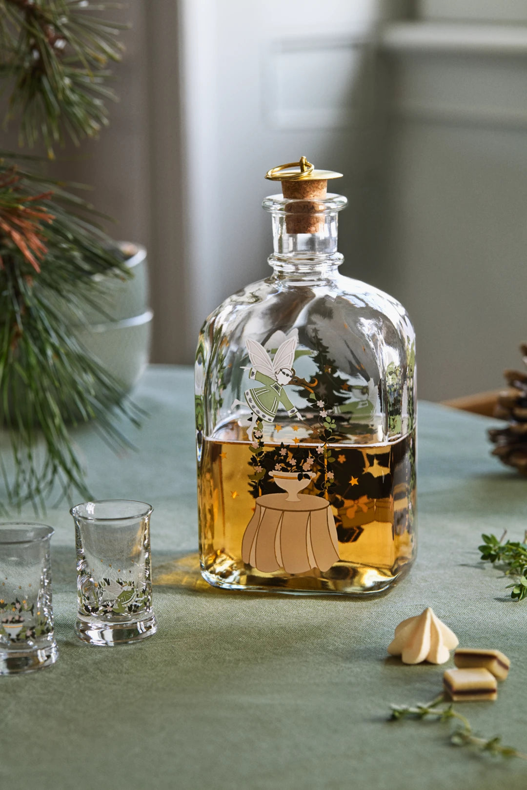 Holmegaard Christmas Bottle 2026 73 cl / 25 oz multi