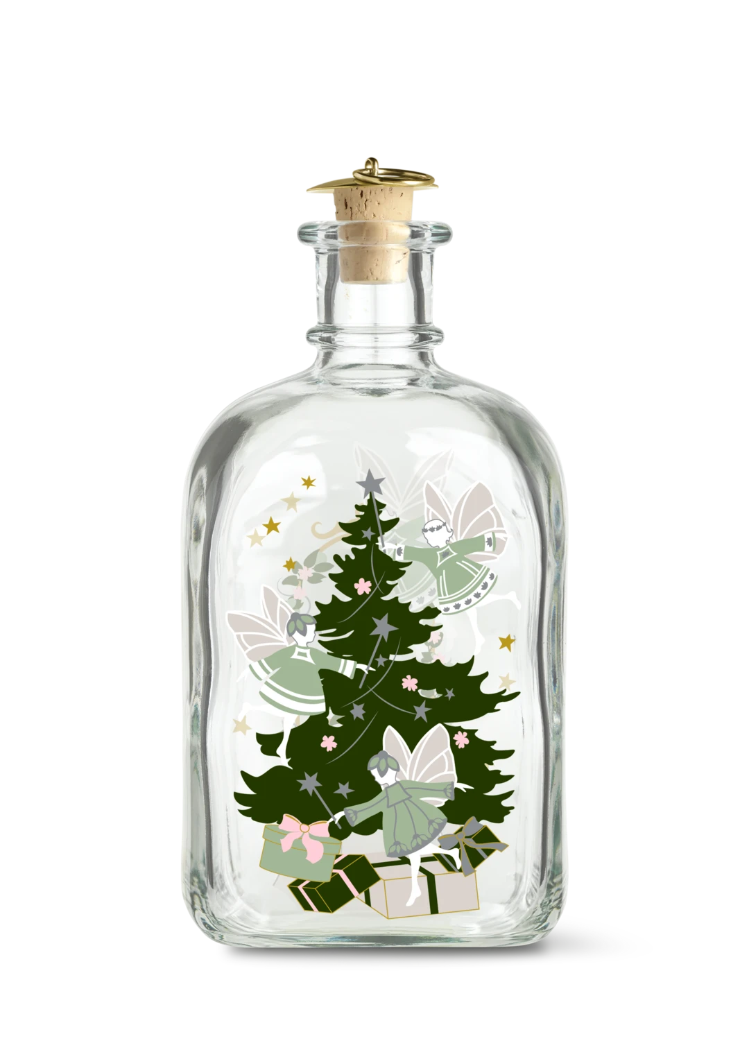 Holmegaard Christmas Bottle 2026 73 cl / 25 oz multi