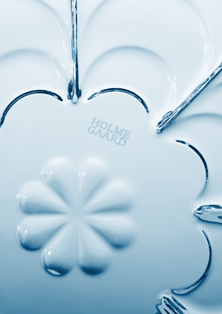 LILY Tealight holder Ø7 cm - Blue Iris