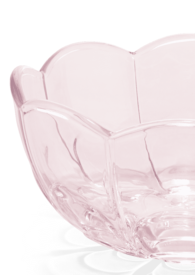 LILY Tealight holder Ø7 cm - Rose, Cherry blossom