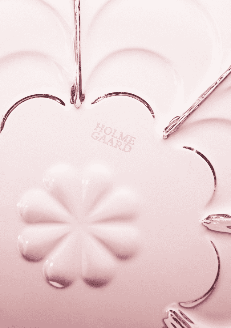 LILY Tealight holder Ø7 cm - Rose, Cherry blossom