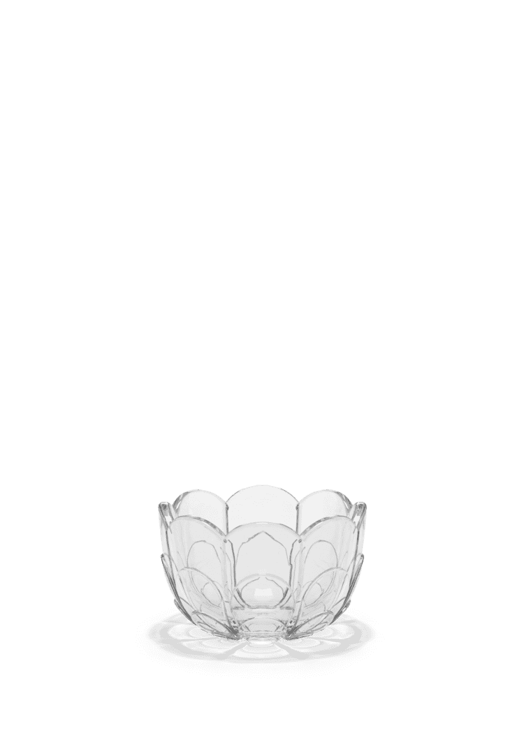 LILY Tealight holder Ø7 cm Clear