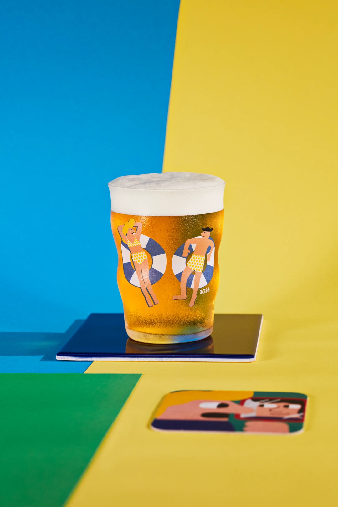 Holmegaard x Mikkeller Beer Glasses Annual Glass, 2026, V 40cl : 13.5 oz