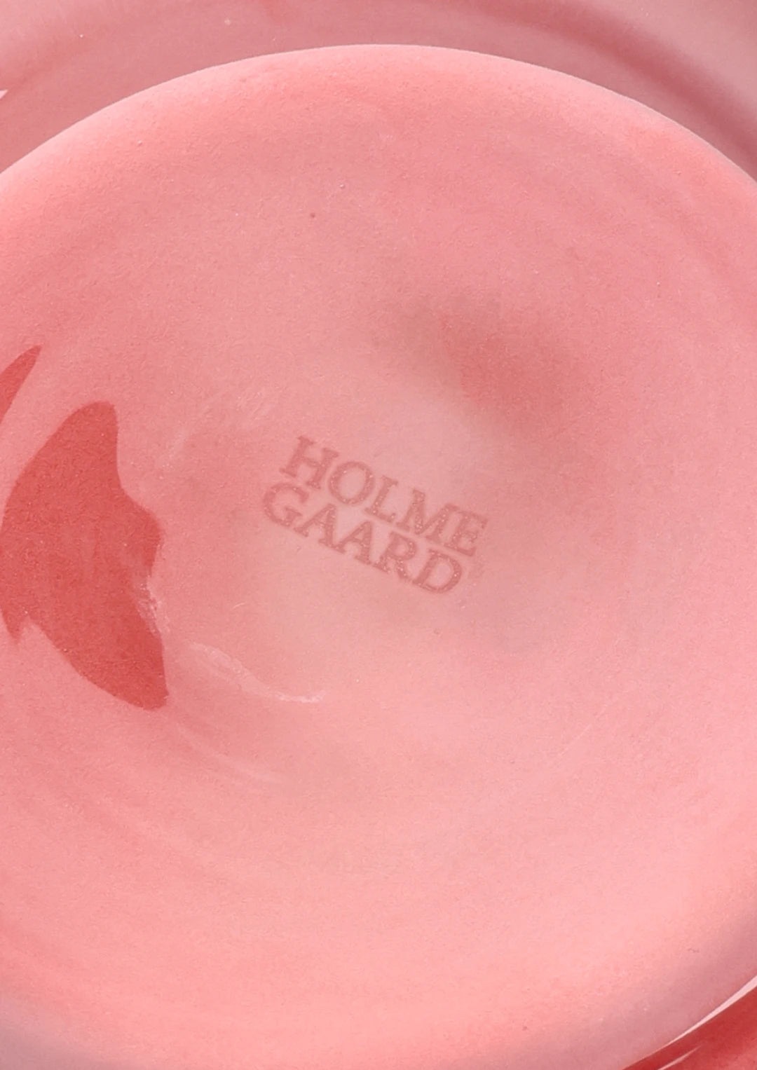Soma Vase H16.5 cm / 6.3 in red coral peach