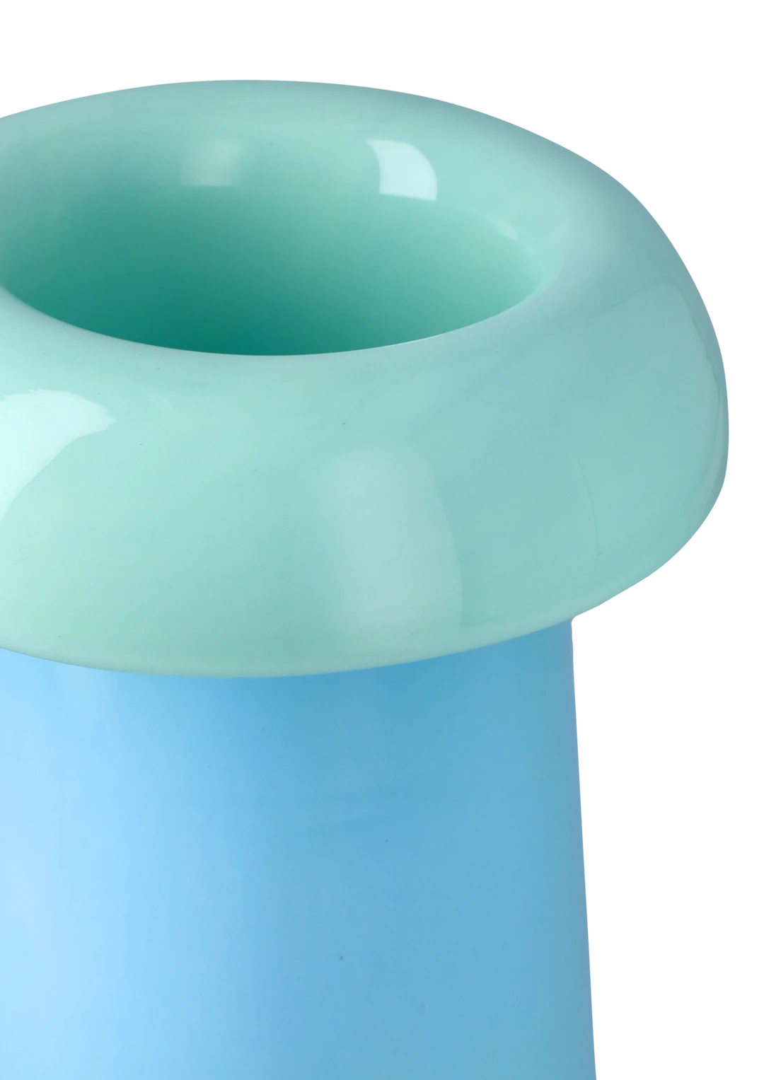 Soma Vase H22.5 cm Blue Light blue/aqua
