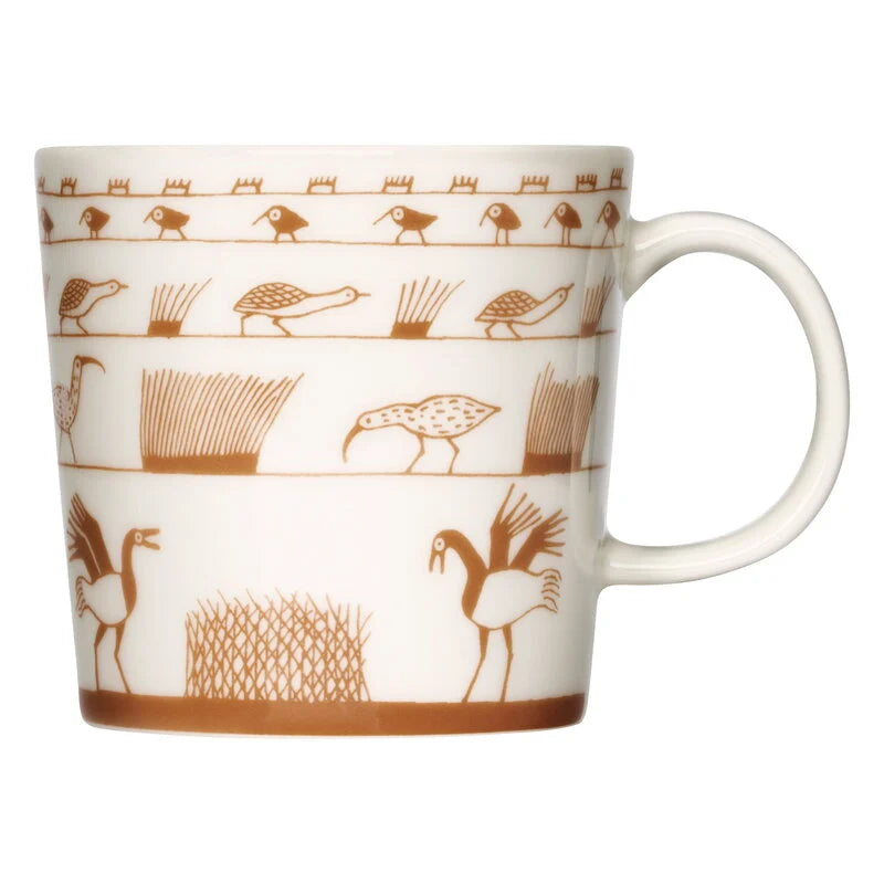 Oiva Toikka Collection Birds mug, 0,3L, brown