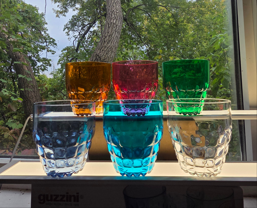 TIFFANY | TUMBLER LOW - ASSORTED - (SET OF 6)