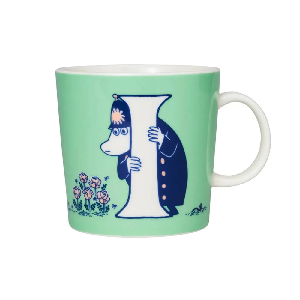 Moomin mug 0,4L  13.5oz ABC Letter I