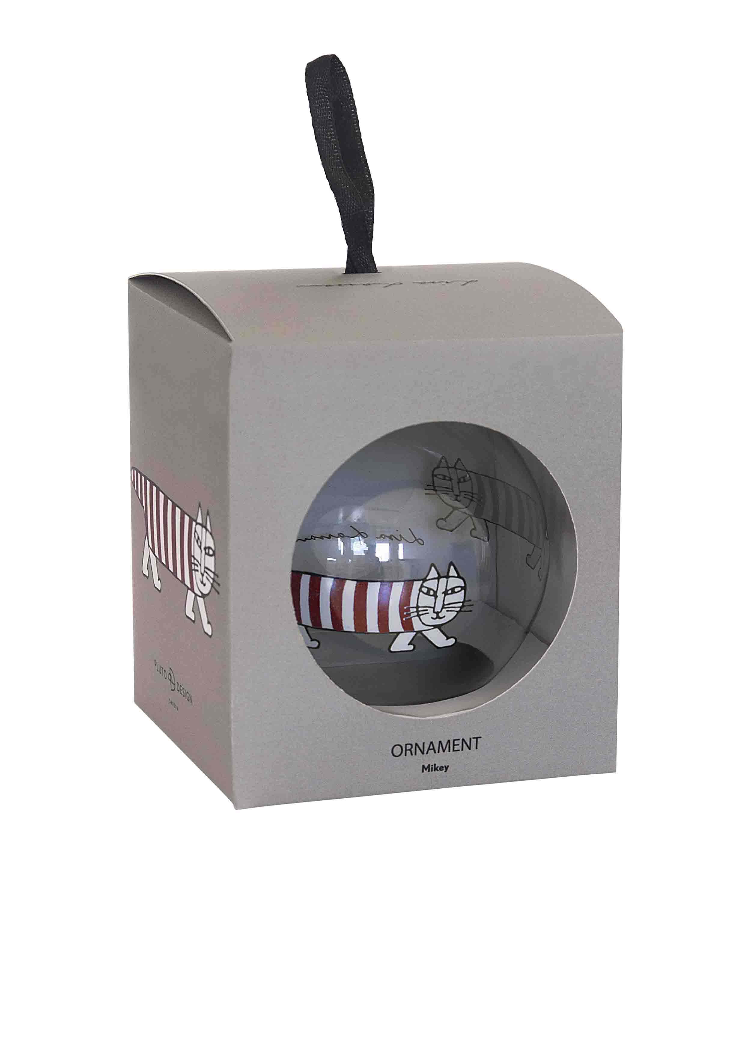 ORNAMENT LISA LARSON MIKEY GLASS BALL 8CM
