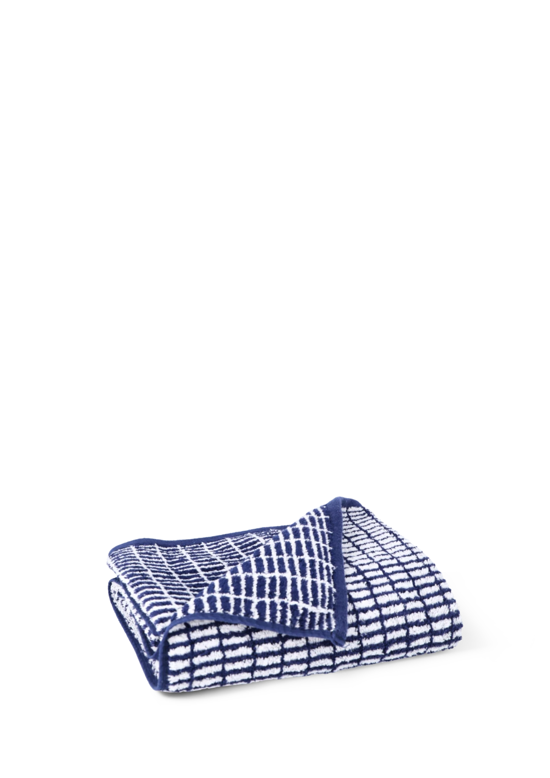 Nuance Bath Towel 50x100 cm dark blue/white