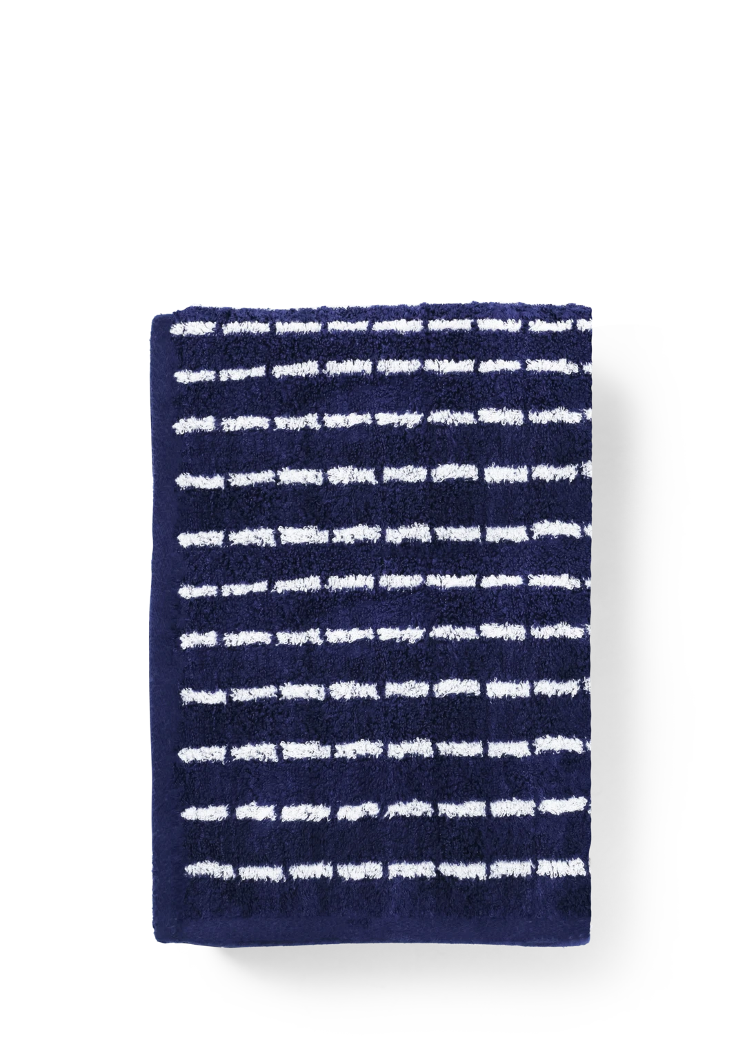 Nuance Bath Towel 50x100 cm dark blue/white