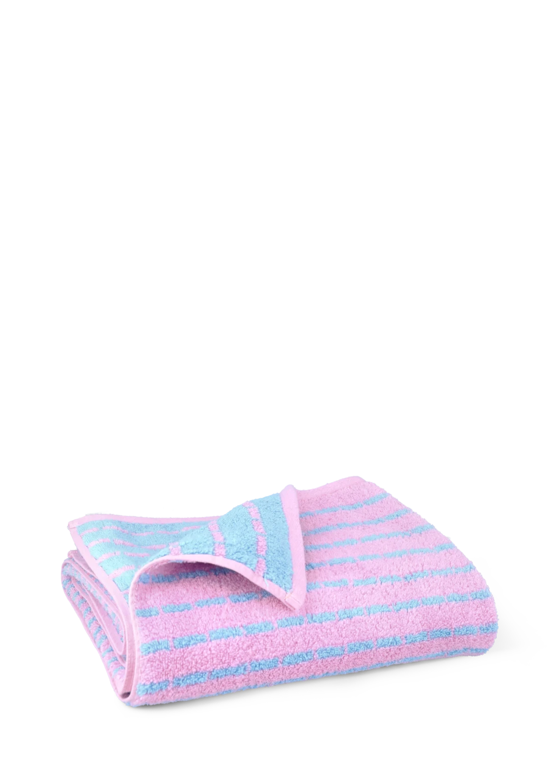 Nuance Bath Towel 70x140 cm Rose Light blue/ Rose