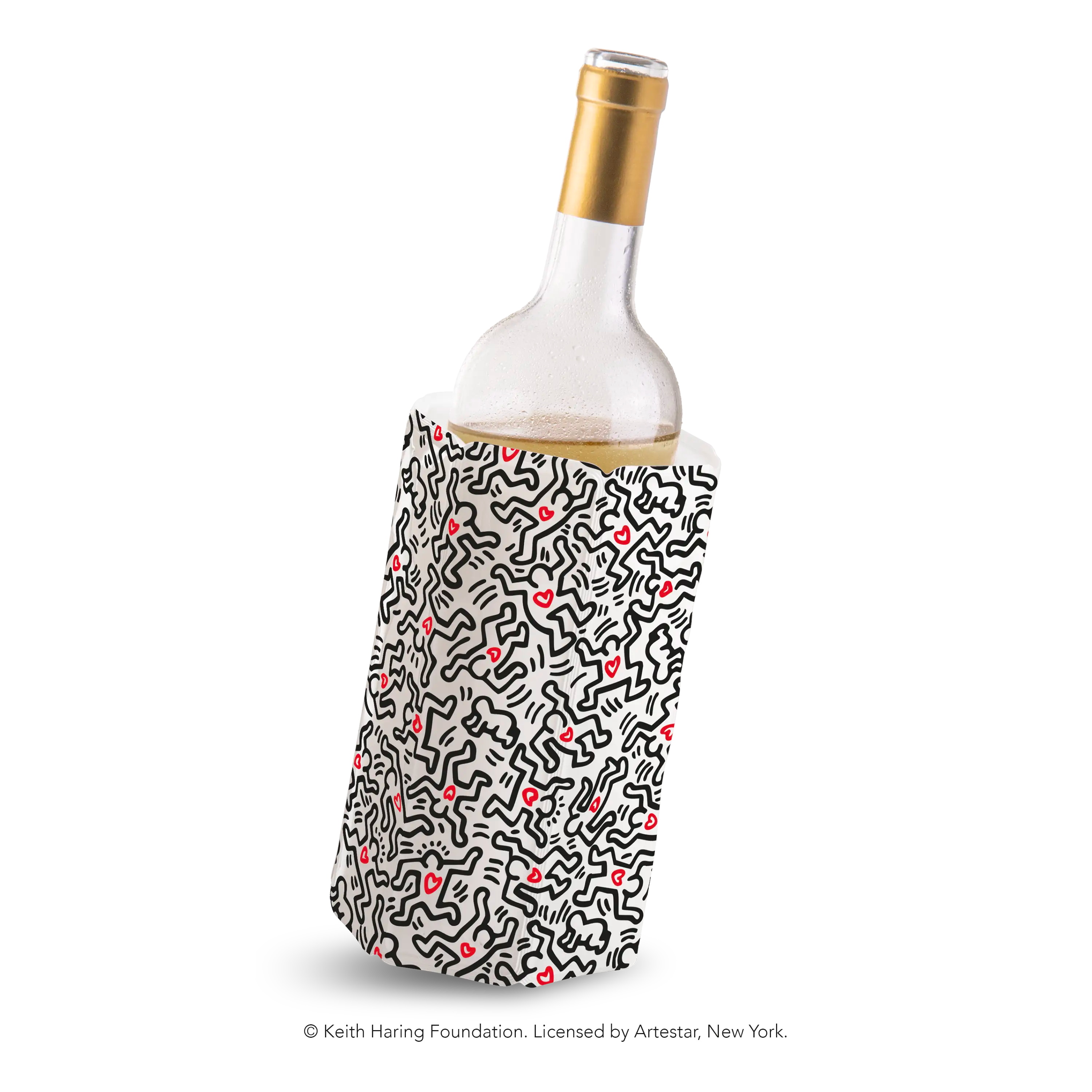 Active Cooler Wine Sleeve Keith Haring