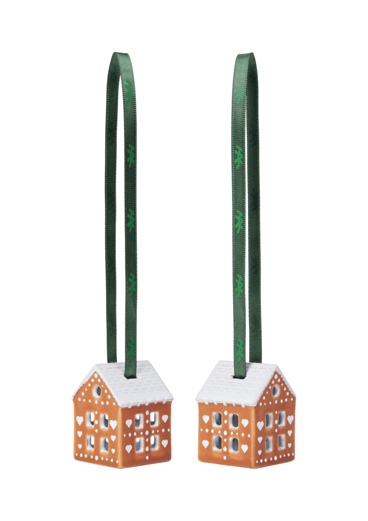 Gingerbread Christmas Ornament H5 2 pcs.