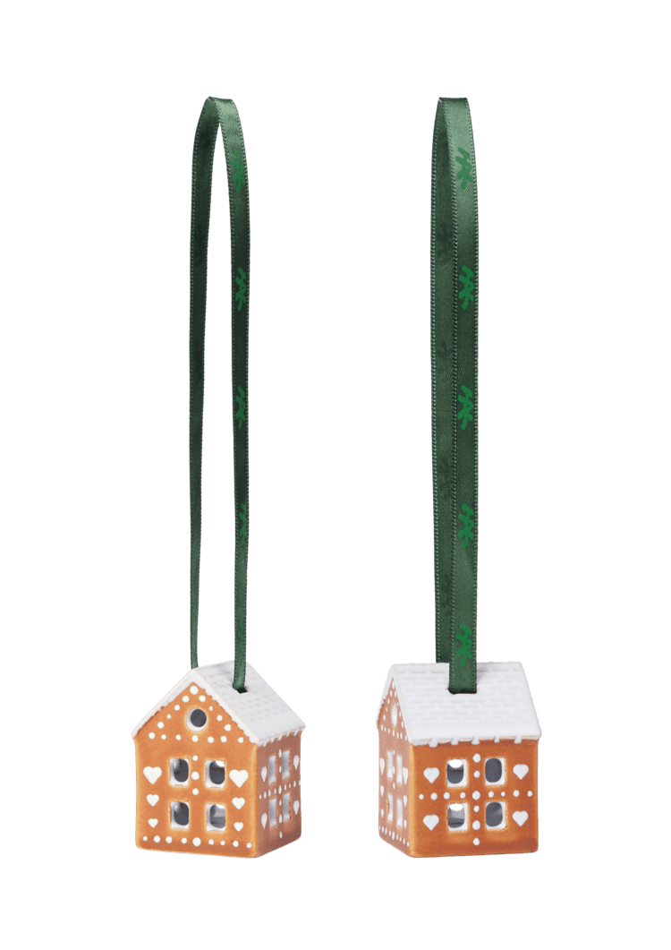 Gingerbread Christmas Ornament H5 2 pcs.
