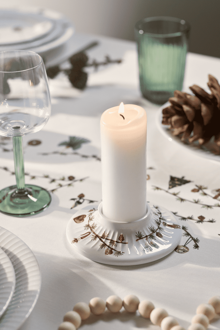 Hammershøi Christmas Block candle holder H4 cm