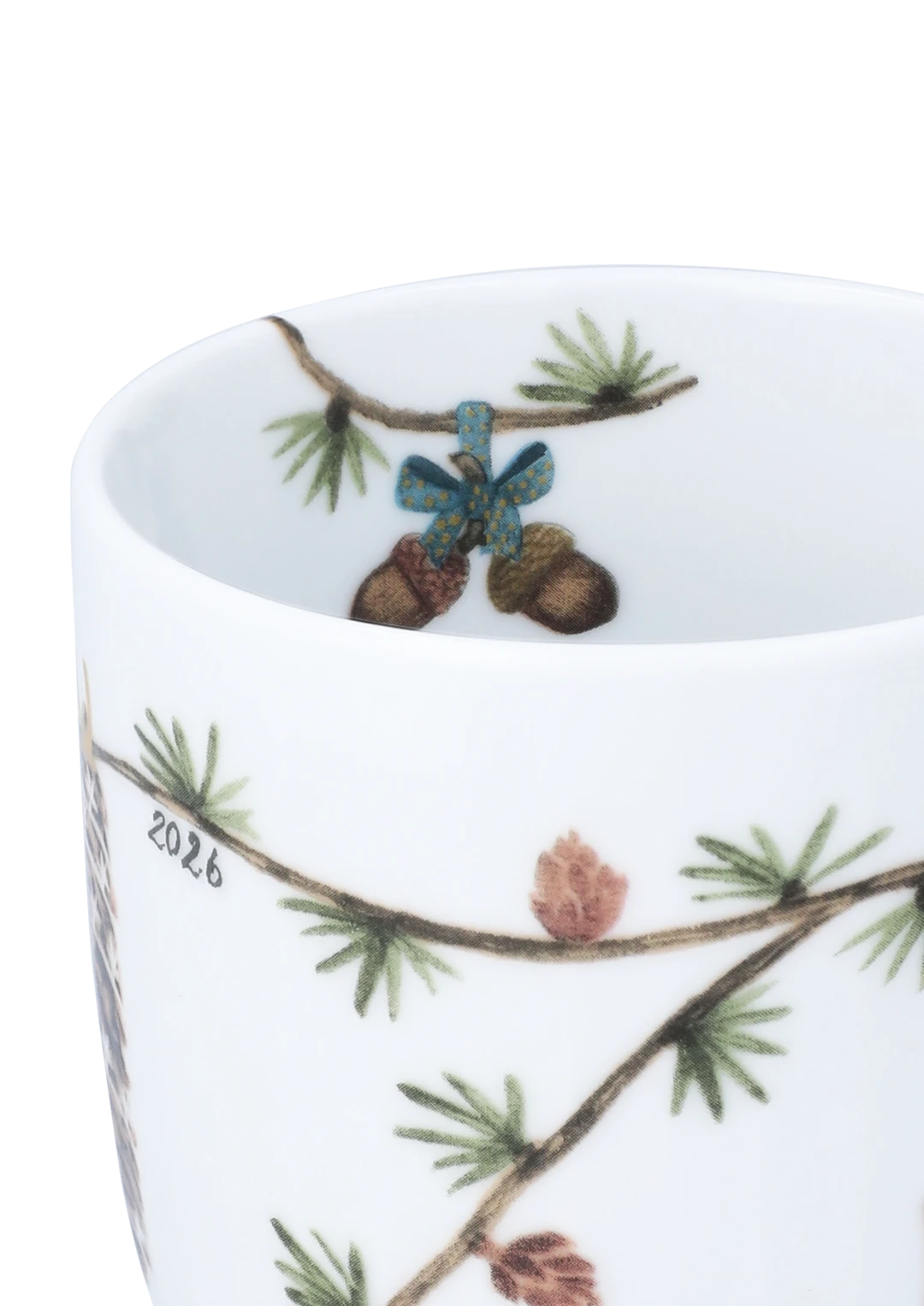 Hammershoi Christmas Mug 2026 33 cl / 11 oz white w. deco