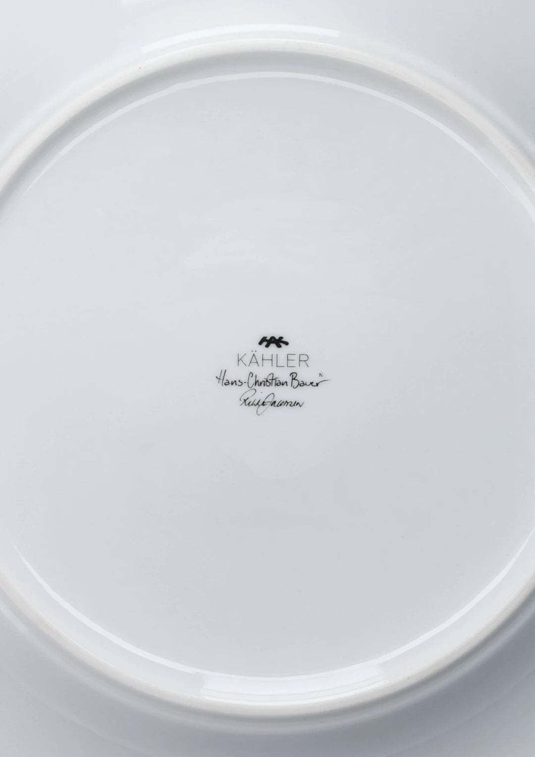 Hammershoi Christmas Plate 2026 Dia. 27 cm / 10.6 in white w. deco