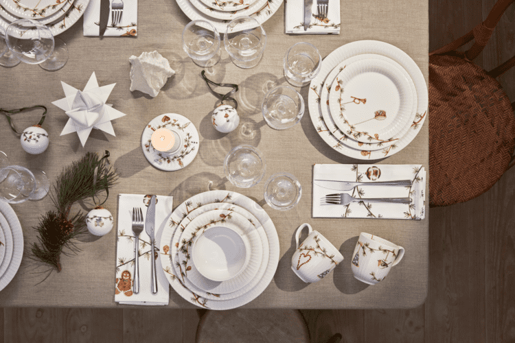 Hammershøi Christmas Plate Ø19 cm