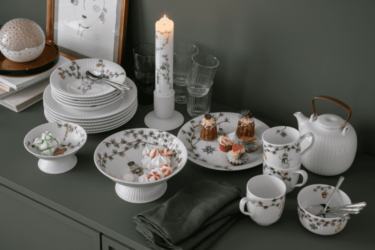 Hammershøi Christmas Soup plate Ø21 cm