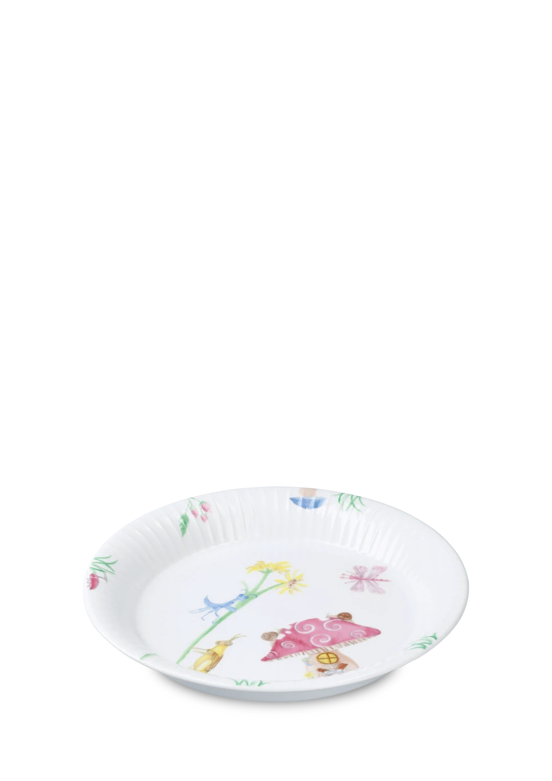 Hammershoi Kids Set of Mug, Plate and Bowl white w. deco