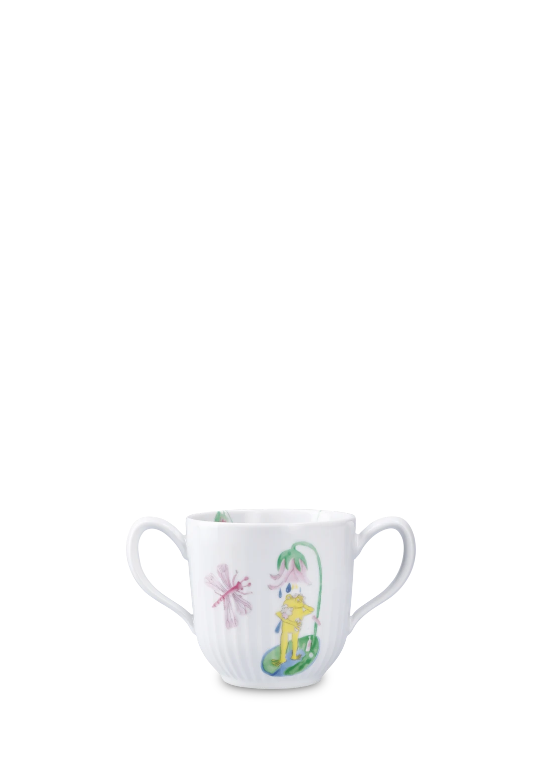 Hammershoi Kids Set of Mug, Plate and Bowl white w. deco