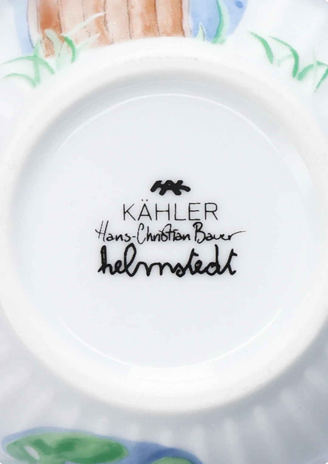 Hammershoi Kids Set of Mug, Plate and Bowl white w. deco