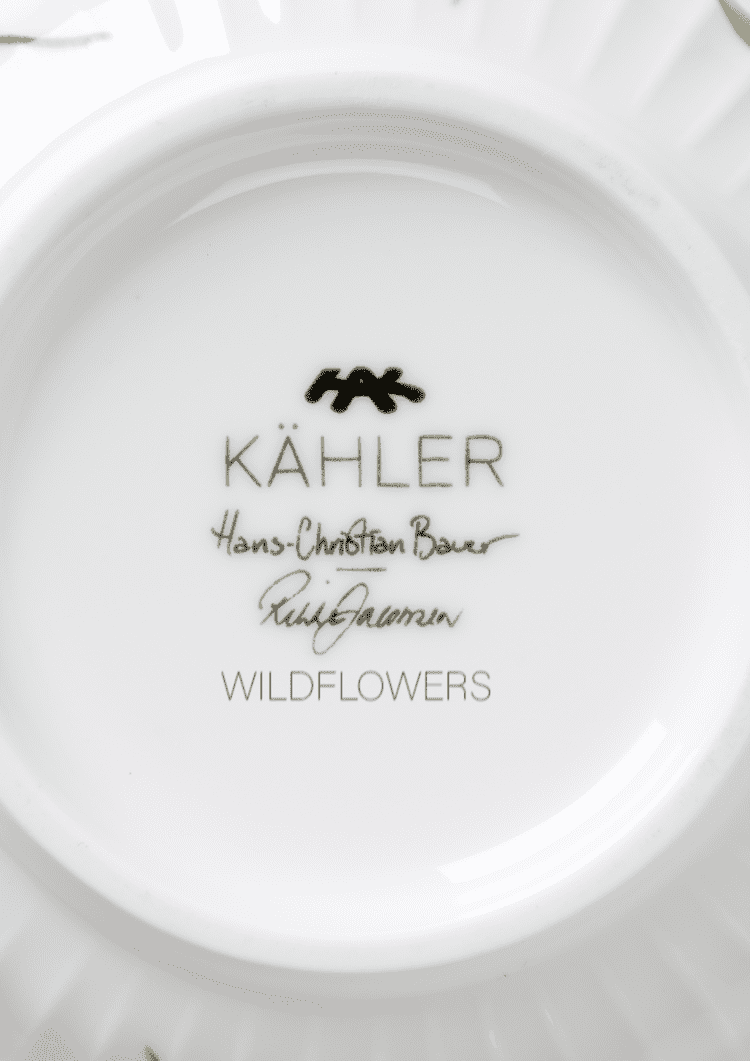 Hammershøi Summer Bowl Ø12 cm - Wild flowers