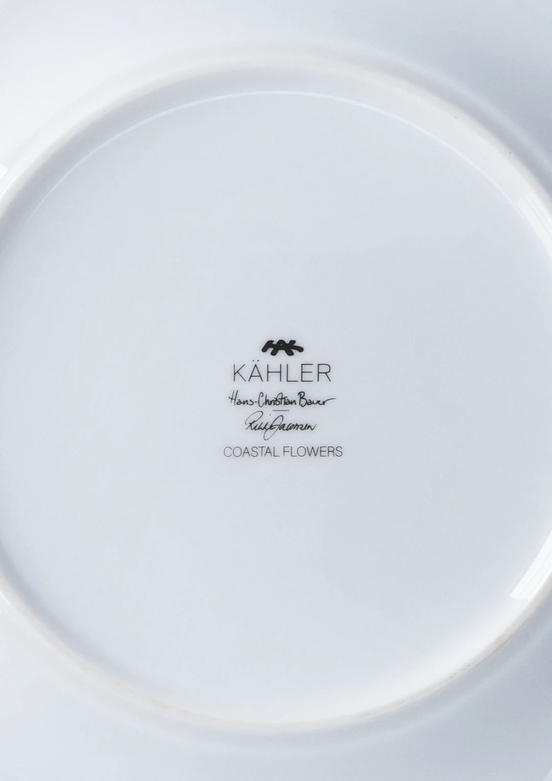 Hammershøi Summer Plate 22 cm Coastal  Flower