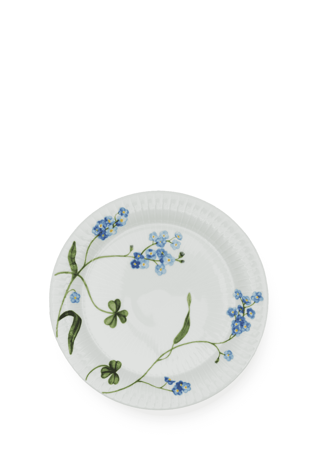 Kähler Hammershoi Plate Ø22 cm Summer Forget Me Not